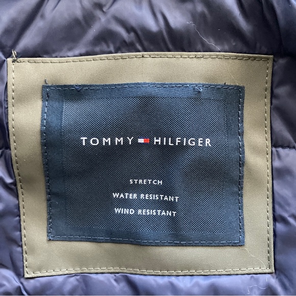 Tommy Hilfiger Mens Performance Hooded Jacket XL Olive NWT - Picture 15 of 15